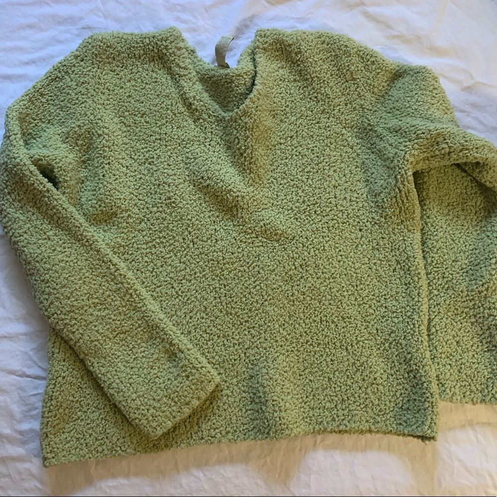 Green sweater